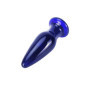 Plug anale vibrante in vetro dilatatore The Shining Glass Buttplug