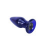 Plug anale vibrante in vetro dilatatore The Shining Glass Buttplug