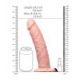 fallo realistico vaginale indossabile dildo cavo anale Hollow Strap-on without Balls - 8'' / 20,5 cm - Flesh