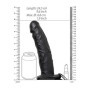 fallo cavo realistico vaginale dildo anale indossabile Hollow Strap-on without Balls - 8'' / 20,5 cm - Black