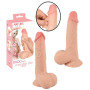 Fallo realistico vaginale anale Dildo with movable Skin