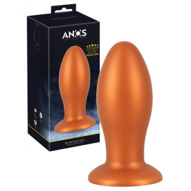 Dilatatore anale grande in silicone Soft Butt Plug with suction cup