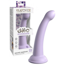 Dildo liscio vaginale anale con ventosa Secret Explorer 6 Inch