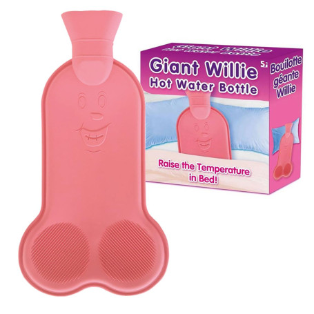 Borsa dell'acqua calda a forma di pene Giant Willie Hot Water Bottle