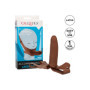 Dildo realistico indossabile per viso vaginale anale The Accommodator Dong brown