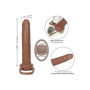 fallo indossabile realistico vaginale anale Accommodator dual Penetrator brown