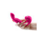 Vibratore vaginale per punto G con stimolatore succhia clitoride INYA Symphony pink