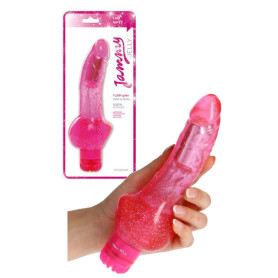 Vibratore vaginale realistico anale flary glitter