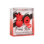Stimolatore vaginale vibrante succhia clitoride con lingua French Kiss Suck & Play Set