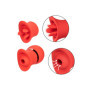 Stimolatore vaginale vibrante succhia clitoride con lingua French Kiss Suck & Play Set