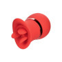 Stimolatore vaginale vibrante succhia clitoride con lingua French Kiss Suck & Play Set