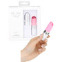 Vibratore a rossetto lingua vibrante in silicone clitoride vaginale Lusty rosa