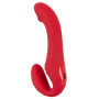 Vibratore indossabile in silcone dildo vibrante vaginale anale RC Strapless Strap-On 3