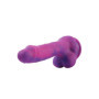 Dildo in silicone realistico fallo anale vaginale Hismith KlicLok Dildo 19 cm glitter