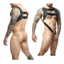 IMBRAGATURA GRIGIO MILITARE DNGEON TOP COCKRING HARNESS MOB