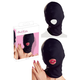 Maschera bondage sexy mask integrale sadomaso bocca aperta viso coperto