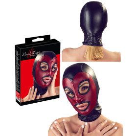 Maschera bondage sexy mask occhi e bocca aperti rossa Head Mask