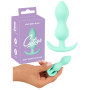 Plug Butt anale in silicone dilatatore a sfere cuties verde