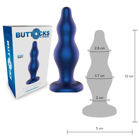 Plug anale a sfere in silicone The Striker Buttplug