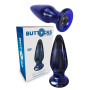 Plug anale vibrante in vetro dilatatore The Shining Glass Buttplug