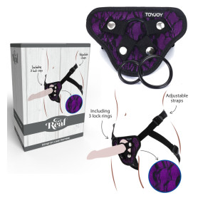 Cintura per dildo vibratore fallo indossabile imbracatura Strap-On Lace Harness