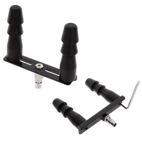 Adattatore dildo vibratore vaginale anale per macchina del sesso Double Vac-U-Lock Adaptor