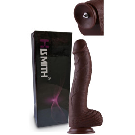 Dildo realistico vaginale anale fallo maxi Hismith KlicLok Dildo 32 cm
