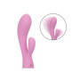 Vibratore rabbit doppio stimolatore vaginale clitoride in silicone Contour Zoie