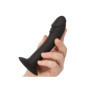 Dildo anale con ventosa fallo in silicone realistico Curved Anal Stud