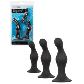 Set plug anale in silicone dilatatore butt mini maxi Anal Ripple Kit