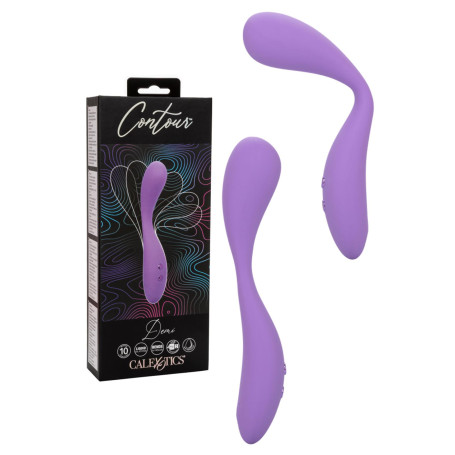 Vibratore vaginale dildo liscio vibrante vaginale anale in silcone Contour Demi