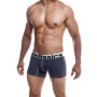 Boxer grigio uomo a vita bassa MaleBasics Microfiber