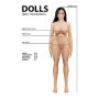 bambola in silicone ano vagina bocca realistica sexy doll Jacky - Flesh Jacky