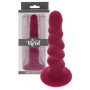 Dildo anale vaginale in silcione piccolo fallo Ribbed Dong 6 Inch