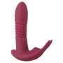 Vibratore rabbit doppio indossabile vaginale clitoride in silicone RC Hands-free 3 Function Vibrator