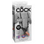 Dildo realistico cavo indossabile grande vaginale anale Hollow Strap On 10 Inch