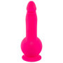 Vibratore in silicone realistico con ventosa vaginale anale Powerful Vibrator