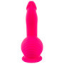 Vibratore in silicone realistico con ventosa vaginale anale Powerful Vibrator