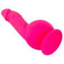 Vibratore in silicone realistico con ventosa vaginale anale Powerful Vibrator