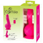 Vibratore in silicone realistico con ventosa vaginale anale Powerful Vibrator