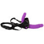 Dildo doppio indossabile in silicone realistico vaginale anale Super Soft Double Strap-On