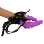 Dildo doppio indossabile in silicone realistico vaginale anale Super Soft Double Strap-On