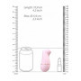 Stimolatore vaginale succhia clitoride in silicone Kissable Pink