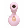 Vibratore vaginale in silicone stimolatore succhia clitoride Invincible Pink