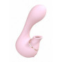 Vibratore vaginale per punto G succhia clitoride in silicone Mythical Pink