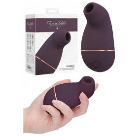 Stimolatore vaginale in silicone succhia clitoride Kissable Purple