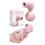 Vibratore vaginale in silicone stimolatore succhia clitoride Invincible Pink