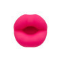 Vibratore vaginale clitordire piccolo bocca realistica in silicone Kyst Lips fucsia