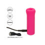 Vibratore vaginale clitordire piccolo bocca realistica in silicone Kyst Lips fucsia