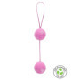 Palline vaginali BIO per massaggio pavimento pelvico Sphere Balls pink